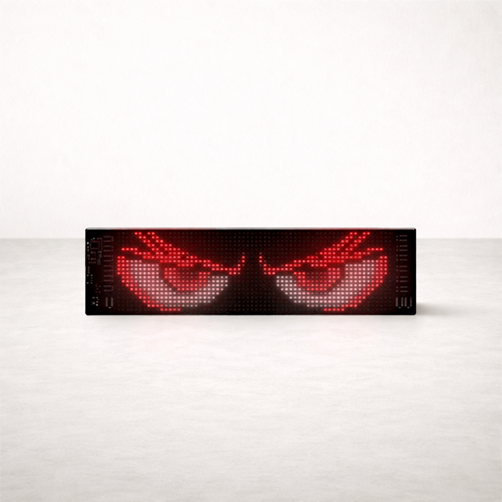 Panneau LED | Scrolling eyes 10x64cm wide