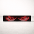 Panneau LED | Scrolling eyes 9x37CM slim